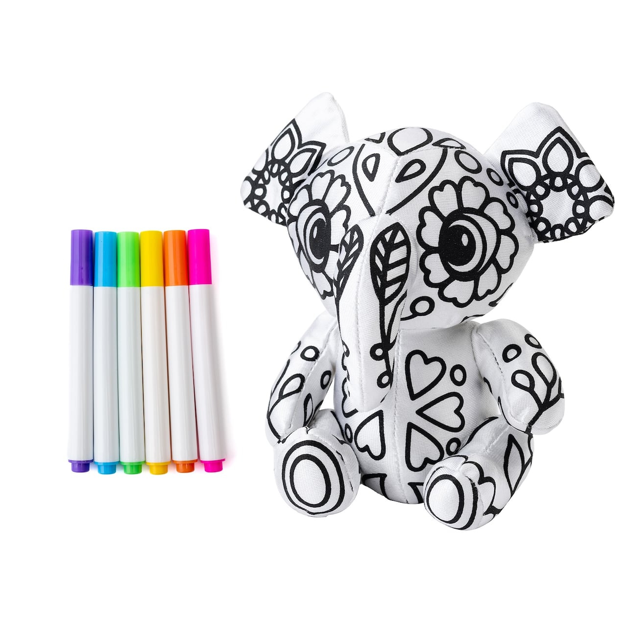 Colorbok® Make It Colorful! Color Your Own Plush Elephant Kit